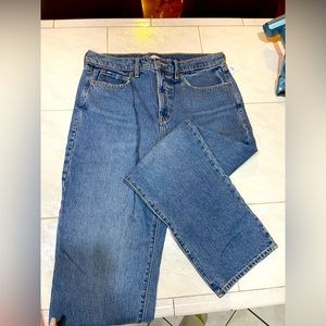 NWT Womens old navy straight leg jeans 12